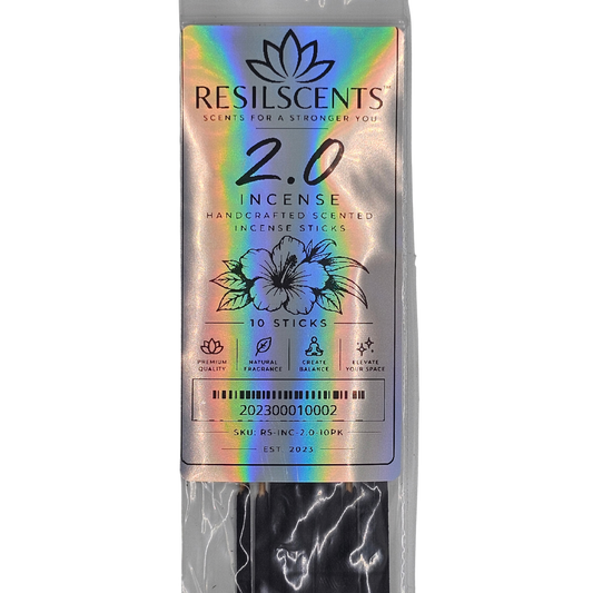 ResilScents Scented Incense — 2.0 Signature Scent (10-Stick Bag)