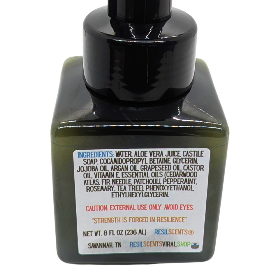 Ruff Neck™ Beard & Face Wash – 8 oz | Beard Forge™ by ResilScents™