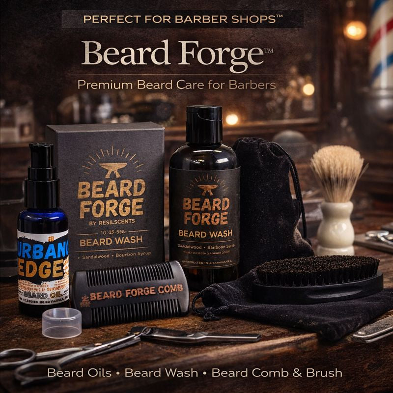 Beard Forge™ Barber Shop Starter Kit | Wholesale Grooming Collection