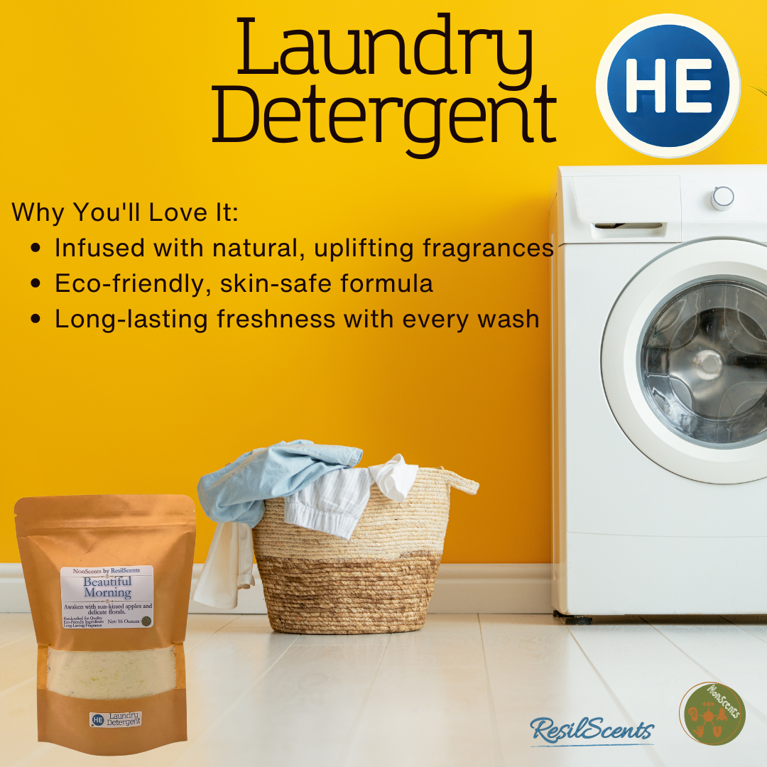 NonScents Laundry Detergent by ResilScents (Wholesale) – Fragrance-Free & Eco-Friendly | Perfect Wholesale Solution