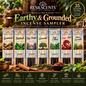 ResilIncense™ Earthy & Grounded Incense Sampler – Sandalwood, Patchouli, Nag Champa & More | 35 Sticks
