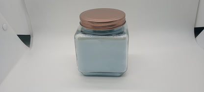 18oz Square Jar Candle with Rose Lid (Wholesale)