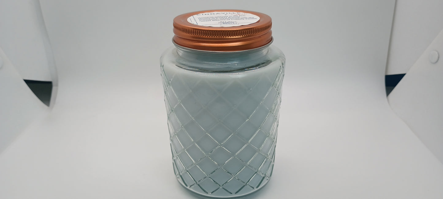 18oz Diamond Jar Candle (Wholesale)