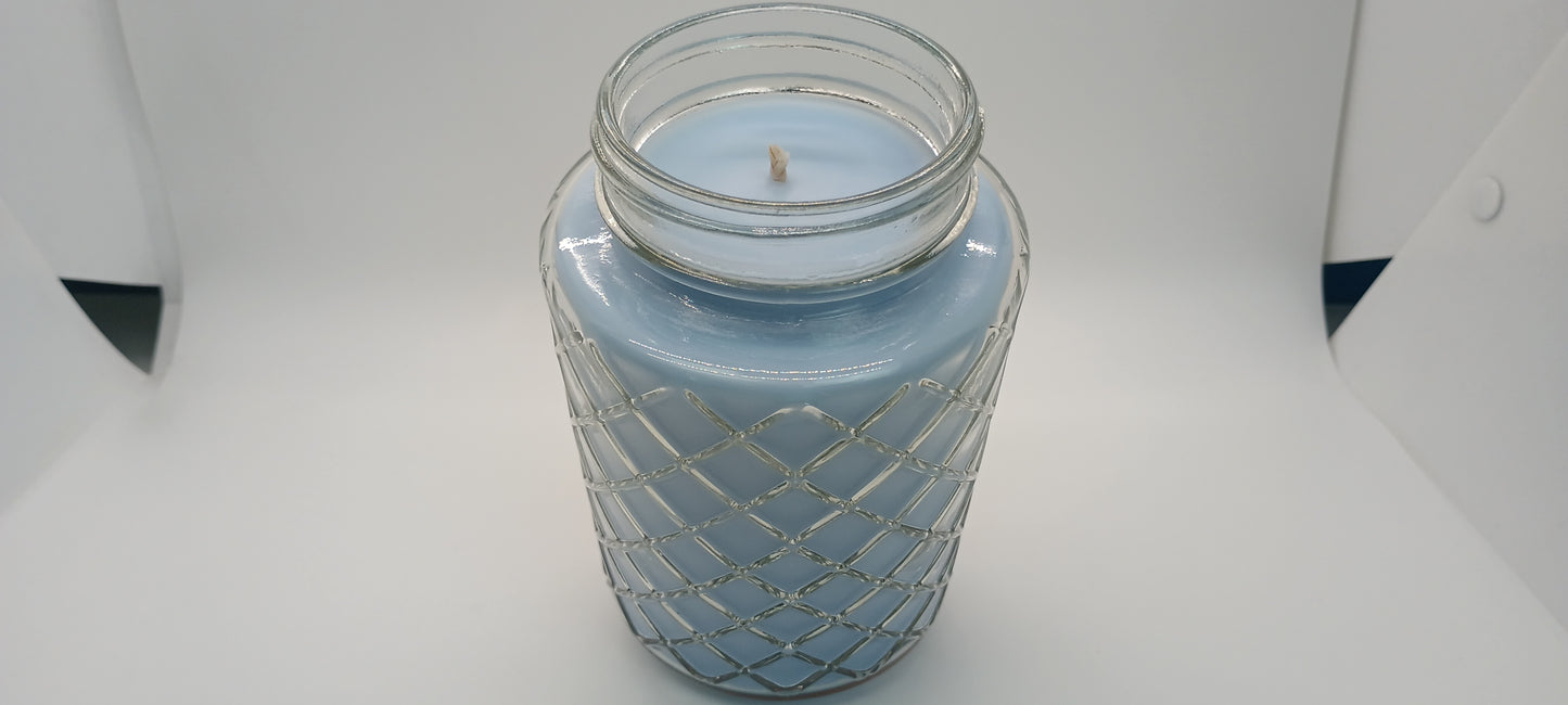 18oz Diamond Jar Candle (Wholesale)