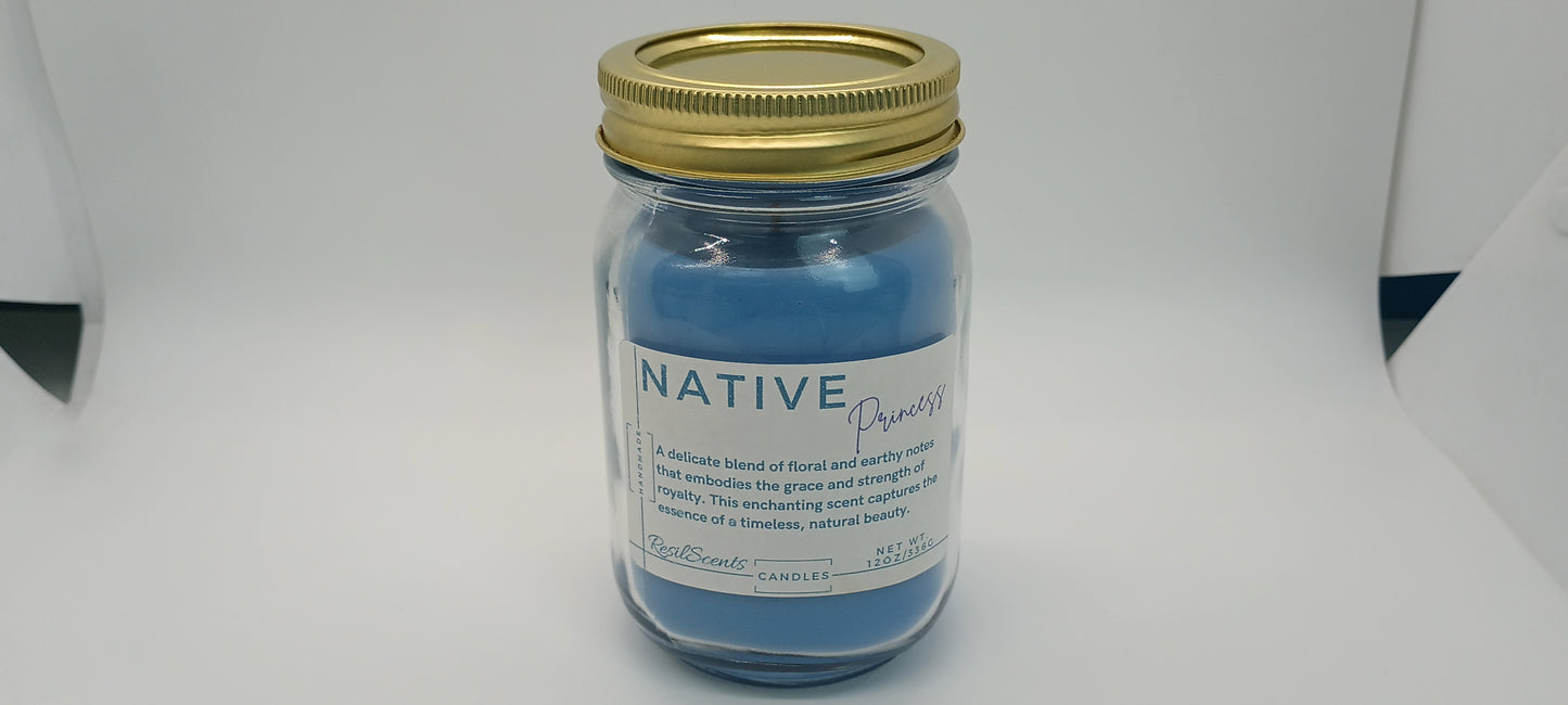 12oz Mason Jar Candle (Wholesale)