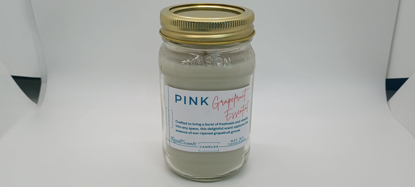 12oz Mason Jar Candle (Wholesale)