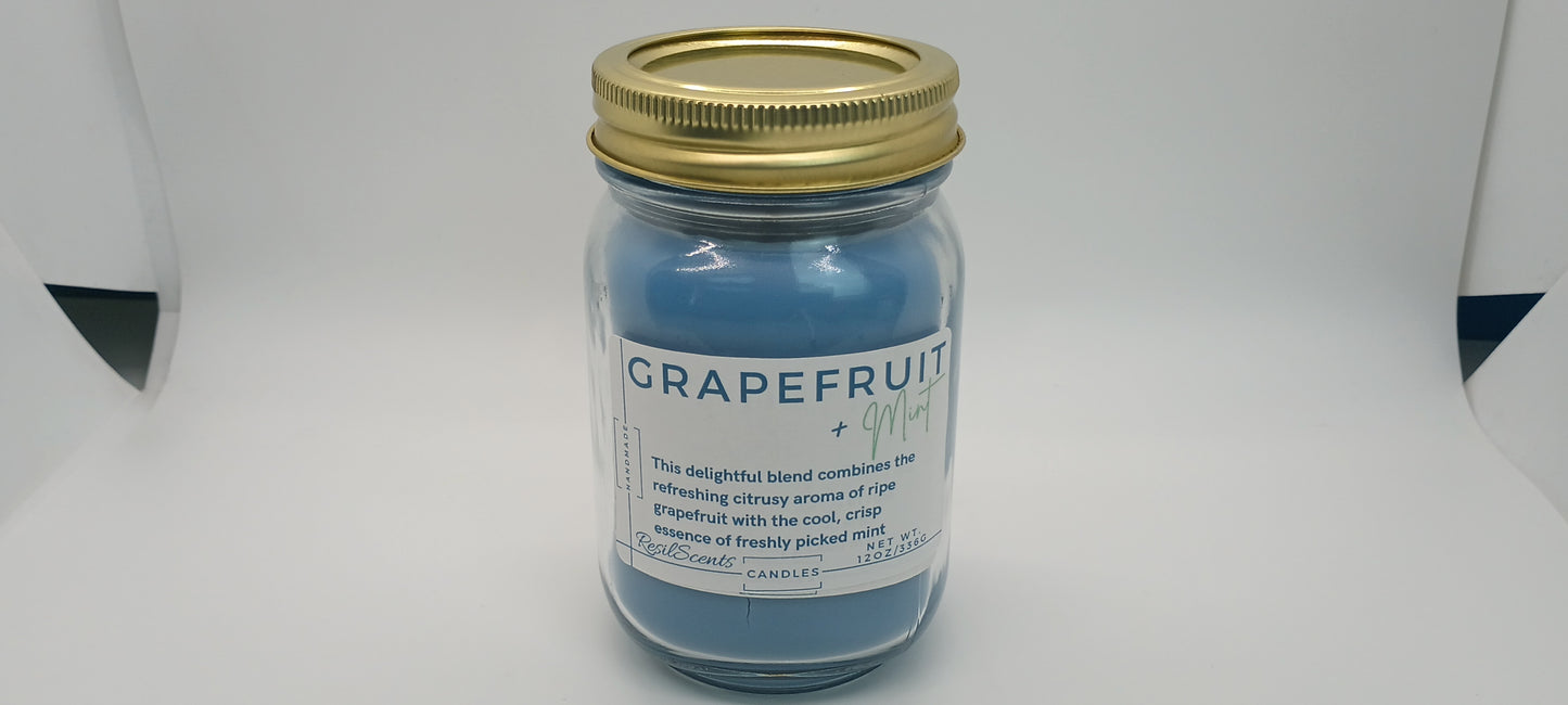 12oz Mason Jar Candle (Wholesale)