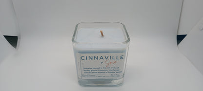 12oz Square Rock Glass Candle (Wholesale)