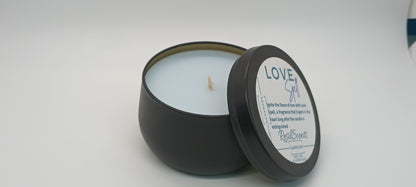 8oz Belly Tin Candle by ResilScents (Wholesale) – Valentine’s Day Edition