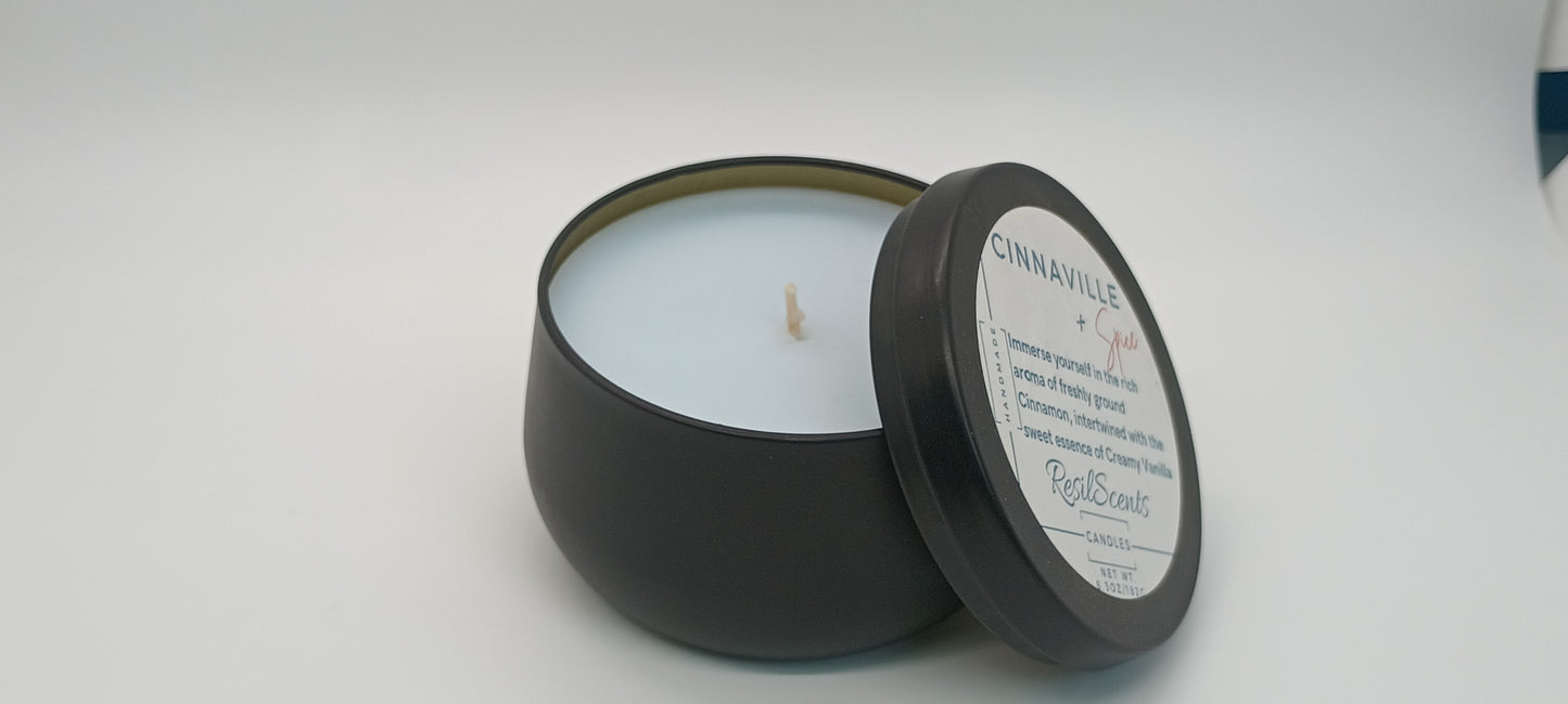 8oz Belly Tin Candle by ResilScents (Wholesale) – Valentine’s Day Edition