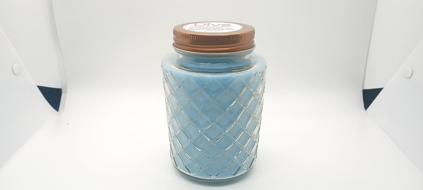 18oz Diamond Jar Candle (Wholesale)