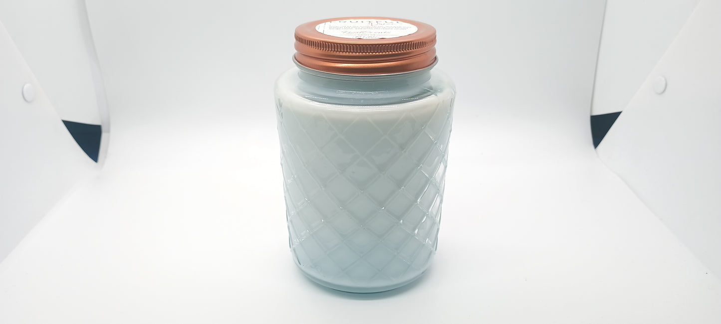 18oz Diamond Jar Candle (Wholesale)