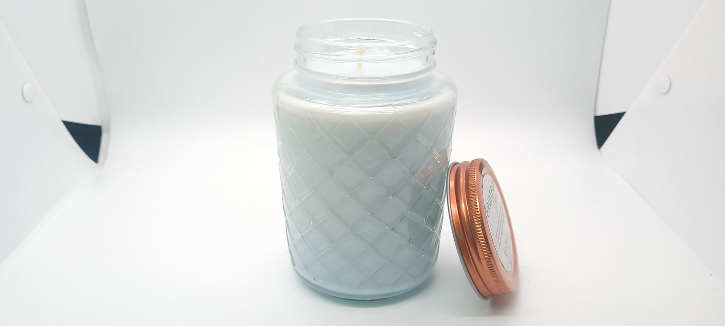 18oz Diamond Jar Candle (Wholesale)