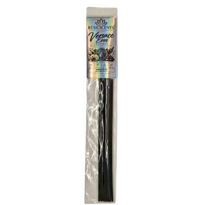 ResilIncense™ Premium Designer-Inspired Incense Sampler – Aqua Di Gio, Versace Eros & Coco Chanel | 15 Sticks