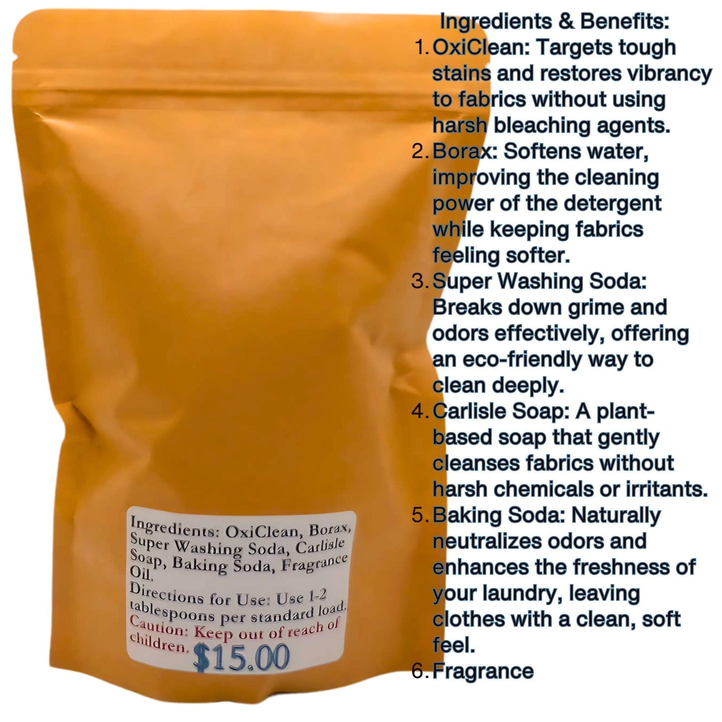 Radiant™ Laundry Detergent – Sweet Orange & Pink Grapefruit (EO Only) | Wholesale