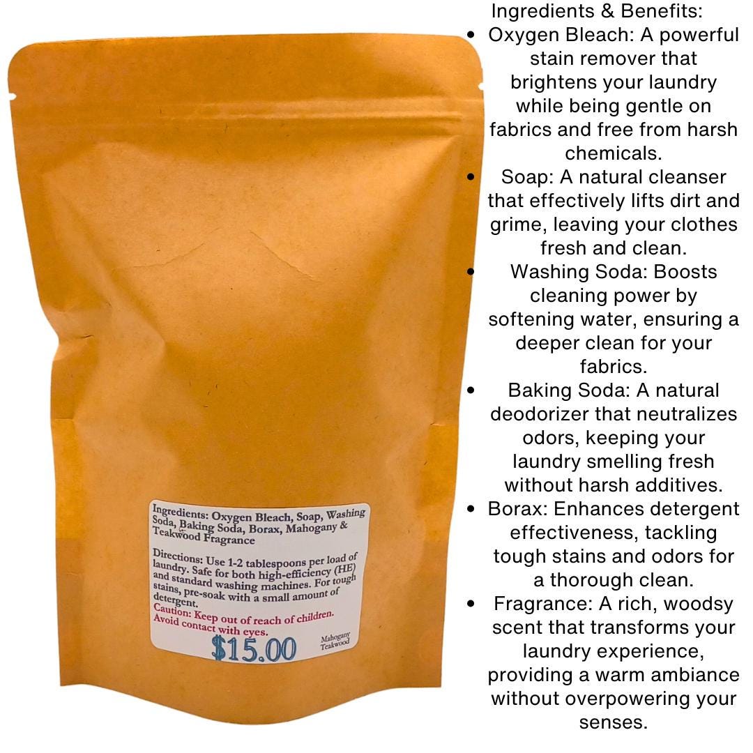 Forest Majesty™ Laundry Detergent – Mahogany & Teakwood | Wholesale